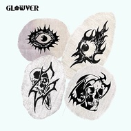 GLOWVER | Gothic Large Manual Screen Printing Patch | Bag Accessories | Clothes Accessories