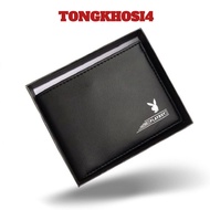 Beautiful Playboy Men's Wallet, High-end Fashion Brand, Genuine Imported Masculine Class Pu Leather 