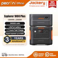 Jackery Explorer 1000 Plus 1264Wh/395000mAh/2000W Power Station Solar Generator LiFePO4 Battery Expa