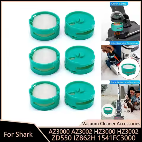 New Odor Neutralizer Accessories For Sharks AZ3000 AZ3002 HZ3000 HZ3002 ZD550 IZ862H IZ562H Cordless