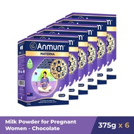 Anmum Materna Pregnancy Milk Powder Plain 375G x6