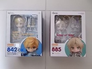 全新未開 GOODSMILE Nendoroid 黏土人 842 DX & 885 FGO Saber Arthur & Saber of Red