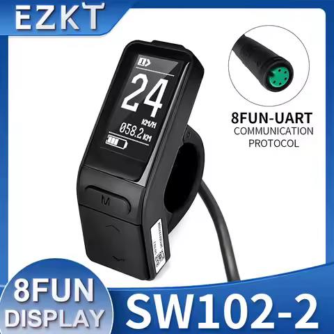 BAFANG SW102 Mini Ebike Display Waterproof Speed Controller For Bafang BBS01 BBS02 BBSHD Mid Motor E