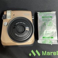 【二手九成九新】富士FUJIFILM Instax Mini 70拍立得相機 + 皮革皮套(內含10張底片)