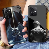 Angel Perseu azrael Glass Phone Case For Xiaomi Poco X7 Pro X6 X5 X4 X3 Nfc M5 M4 5G F6 F5 F4 F3