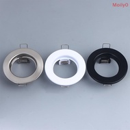 {Moily0} LED Downlights Frame Round Fixture Adjustable Downlight Led Holders Cutout For GU10 Bulb Ho
