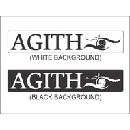 MASID All Good in the Hood AGITH Stickers (STICKERS ONLY!)