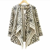 blazer tenun troso/outer tenun etnik/baju atasan wanita/ blazer batik/tenun etnik wanita blazer - XS