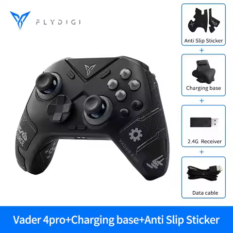 Flydigi Vader 4pro Wireless Gaming Controller Elite Force Feedback Trigger for PC Palworld/Switch/Mo