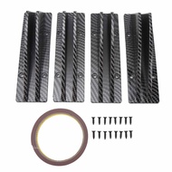 Car Rear Lower Spoiler Sporty Universal Rear Bumper Chassis Diffuser Lip Wing Splitter Rear Bumper C