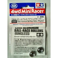 TAMIYA 15437 - 13mm ALUMINUM BALL - RACE ROLLERS (RINGLESS)