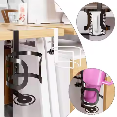 Cup Holder Universal Fit All Cups Cup Holder Adjustable Width Design Cup Storage Solution For Water 
