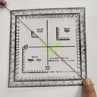 Orienteering Douglas Navigation Protector Protractor Map Ruler