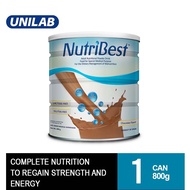 Nutribest Chocolate Flavor 800g Can Adult Nutritional Powder Milk Drink Lactose Free Gluten Free