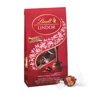 Lindt Lindor Double Chocolate Truffles & Candy with Smooth Melting Truffle Center 5.1 Oz