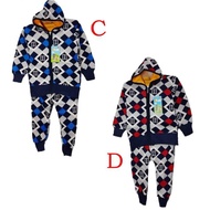 ISN4 SWEATER JACKET WARM CLOTHES FOR BABY KIDS IMPORTED SET 05 AI5C