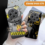 Softcase poco C75 - Case Glass Xiaomi poco C75 - Casing poco C75 - Silicone poco C75 [379H]