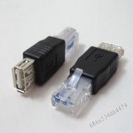 2PCS PC USB ถึง RJ45 Female A ถึง Ethernet Internet RJ45 Connector Adapter ET-TH