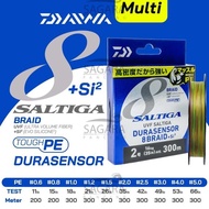 PE Daiwa Saltiga DuraSensor X8 300 Meter UVF +Si2 Daiwa DuraSensor