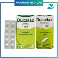 Dulcolax 5mg Tablet 10's / 5mg tablet 20's / 10mg Suppositories 12's