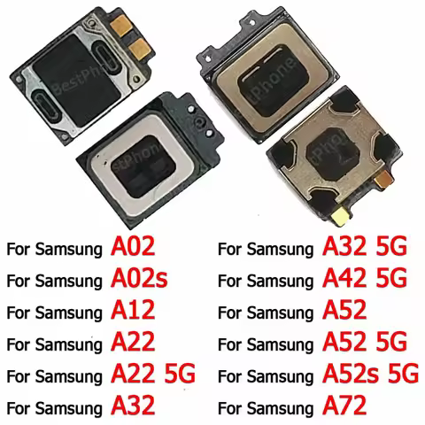 Earpiece Receiver Top Ear Speaker For Samsung Galaxy A12 A22 A32 A42 A52 A52s A72 5G A02 A02s Front 
