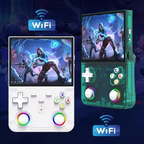 R36UltraX 4.5" IPS Handheld Game Console 2.4G/WiFi, Full Lamination Screen Portable For PSP Game Acc