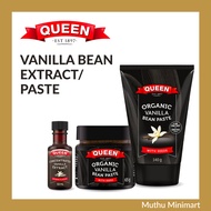 Queen | Organic Vanilla Bean Extract Vanilla Bean Paste | Pes Vanila Ekstrak Vanila