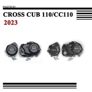 PSLER For Honda Cross cub 110 CC110 Engine Cover Engine Guard Engine Protector 2023