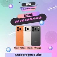 [NEW] HONOR 600 Pro 5G (12GB RAM + 512GB ROM) | Original HONOR Malaysia Warranty