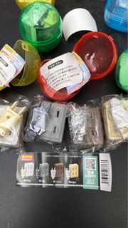 日本扭蛋 發光插頭