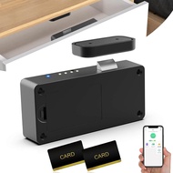 ELinkSmart Smart Cabinet Lock Keyless Electronic Digital RFID Bluetooth Hidden No Drill Magnetic Chi