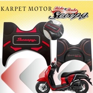 DIK073- KARPET MOTOR SCOOPY 2013 sd 2022 Karpet Scoopy Motor