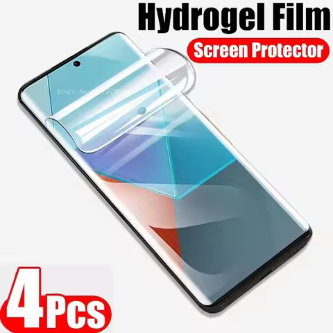 1-4PCS Hydrogel Film For Xiaomi Redmi Note 15 Pro 5G 14 13 Pro 12 11 4G 10T 11S Screen Protector For