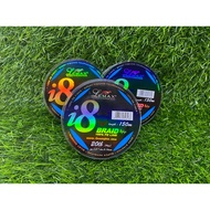 LEMAX I8 100% PE BRAID LINE 150M (20LB/25LB/30LB)