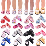 Cute 5cm Doll Shoes Paola Reina Wellie Wisher Floral&pu Shoes For 14.5 Inch Doll&exo&blythe Doll Acc
