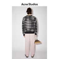 <![CDATA[Acne Studios Unisex Checkerboard Long Sleeve Wool Sweater]]>