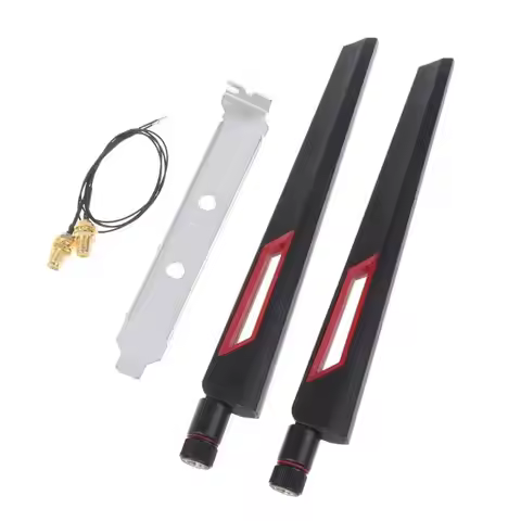 Y3NC 2x10Dbi Dual Band 2.4G/5GHz for M.2 IPEX MHF4 20cm Cable to RP-SMA Pigtail Anten