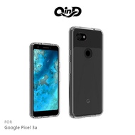 --Kumi-- QinD Google Pixel 3a/Pixel 3a XL Double Material Protective Case Hard Back Cover Transparen