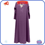 ⭐LOW PRICE⭐ Jubah NOURAH Putih Muslimah Wanita Perempuan murah tanpa gosok ironless White Dress Plus