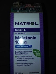 Natrol 褪黑激素 10mg 30粒裝