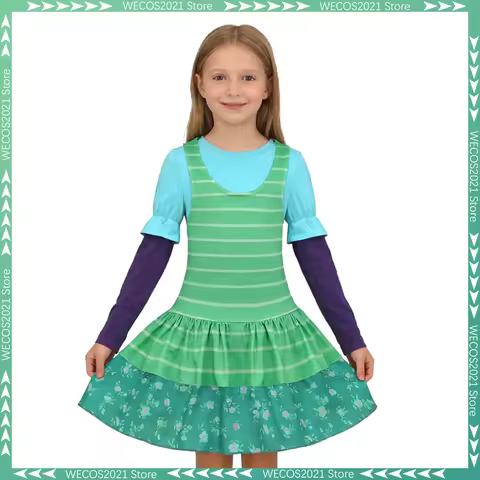 Disguise Princess Bonnie Cosplay Youth Dress Cartoon Plush Story Teen Costume Halloween 6 to 14 Year