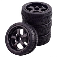 Strong Gripping Racing Tires for 1:10 RC Remote Control Car Wheel Hub Combination HSP94123 Sakura D3
