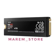 SAMSUNG SSD 990 PRO WITH HEATSINK NVMe M. 2-1TB/2TB/4TB