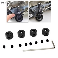 [Devoko] 4PCS Metal 5mm to 12mm Wheel Hex Adapter Adaptor /16 Scale RC Crawler Off