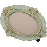 Ciieeo Oval Antique Photo Frames 6x8 Inch Vintage Picture Frame European Style Resin Picture Frame f