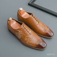 Big Size Leather Shoes Business Handsome Men Flats Dress Shoes Male Formal Shoes Men Flats Dress Sho
