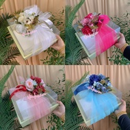 Pakej Hantaran Tunang/ Hantaran Bajet/ Set Kotak Hantaran/ Gubahan Cincin & Kotak Hantaran