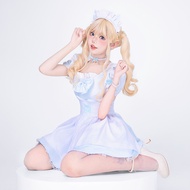 [Xiaojing Maid Costume] Blue Alice cos Costume Maid Costume Anime Two-Dimensional lolita Dress lolit
