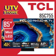 TCL - 85C755 85吋 C755 QD-Mini LED 4K 電視