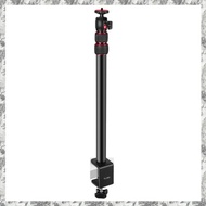 [I O J E] Camera Desk Mount Stand Adjustable 43-102cm Telescopic C Clamp Table Light Stand 1/4"Screw